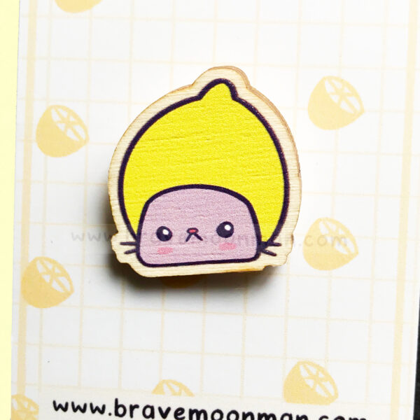 Fruit Cats Wooden Pin Set - Image 4