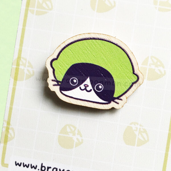 Fruit Cats Wooden Pin Set - Image 5