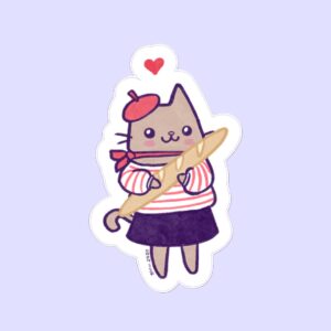 Baguette Vinyl Sticker