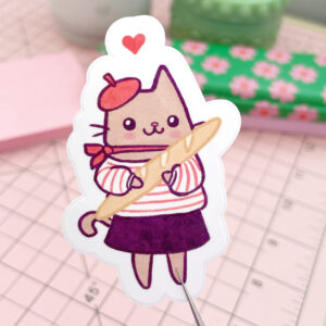 Baguette Vinyl Sticker