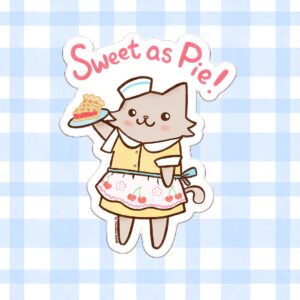 Sweet as Pie Vinyl Sticker