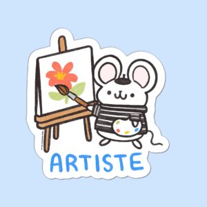 Artiste Vinyl Sticker