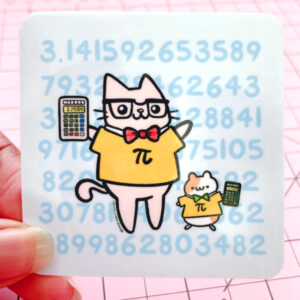 Pi Vinyl Sticker
