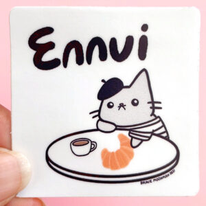 Ennui Vinyl Sticker