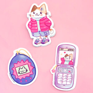 Y2 - Kitty Sticker Set