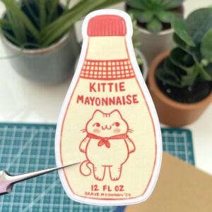 Kittie Mayo Vinyl Sticker